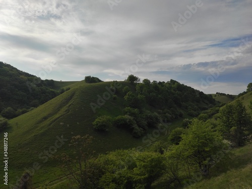 Zagajicka brda Deliblato green desert Serbia landscape photo