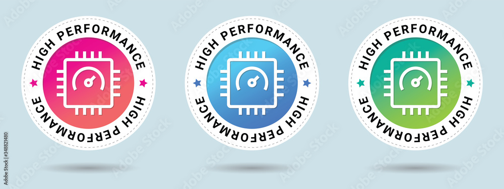 High-Performance System stamp vector illustration. Vector certificate ...