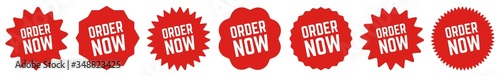 Order Now Tag Red | Icon | Sticker | Deal Label | Variations