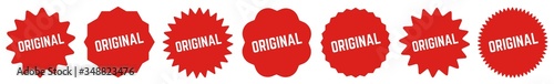 Original Tag Red | Icon | Sticker | Label | Variations