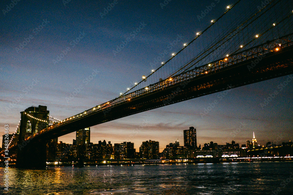Brooklyn Bridge Nachts