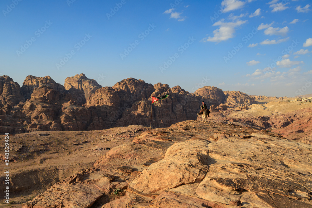 Fototapeta premium panorama a Petra, Giordania