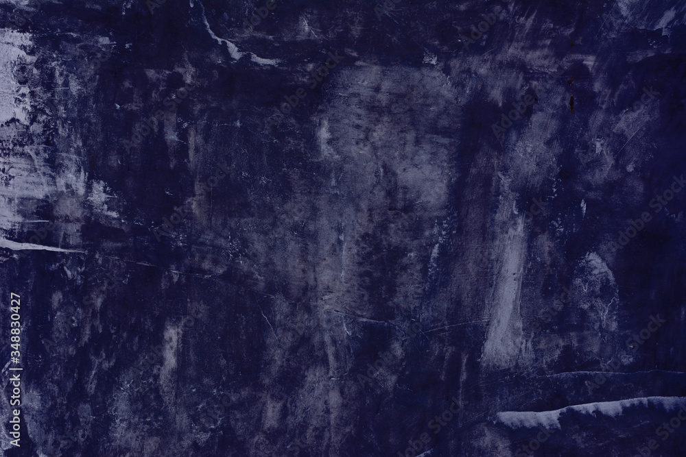 Naklejka premium Blue concrete wall with copy space.