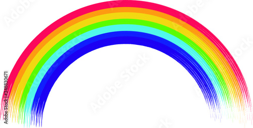 rainbow vector 
