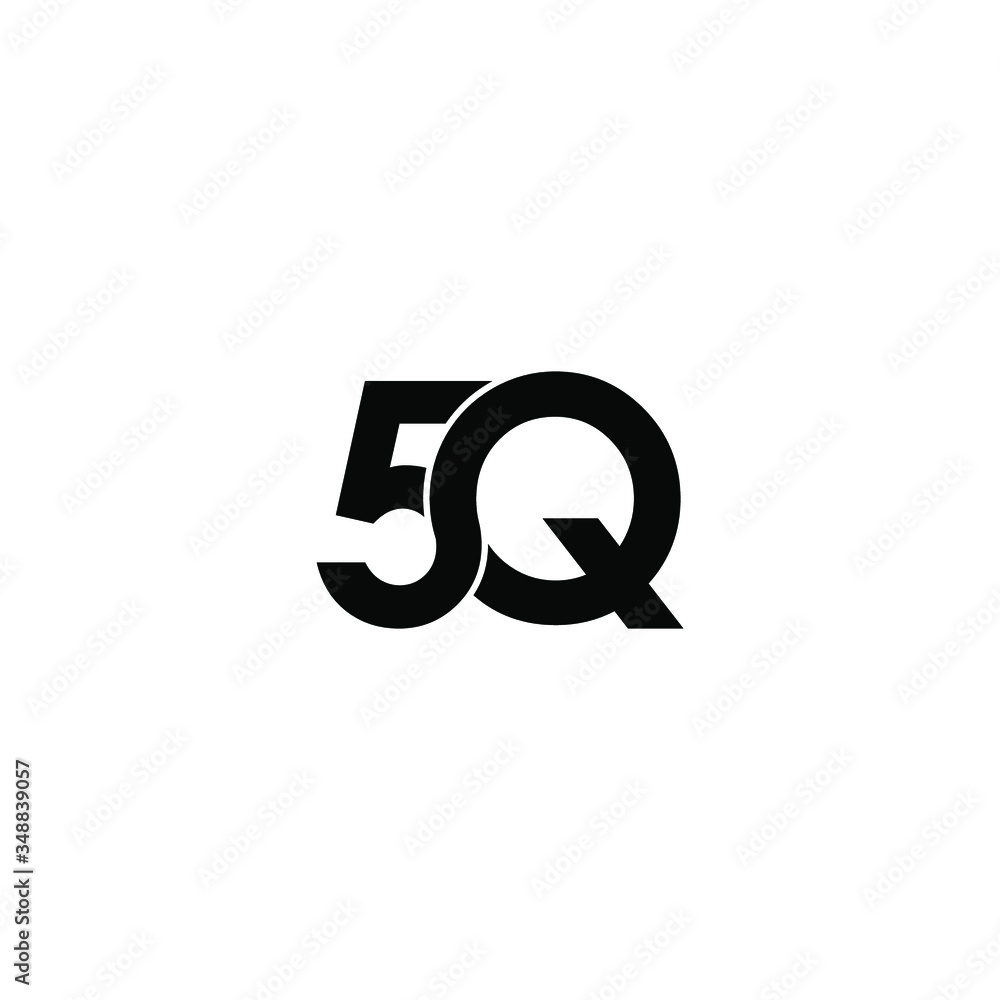 5q letter original monogram logo design 5q letter original monogram logo design