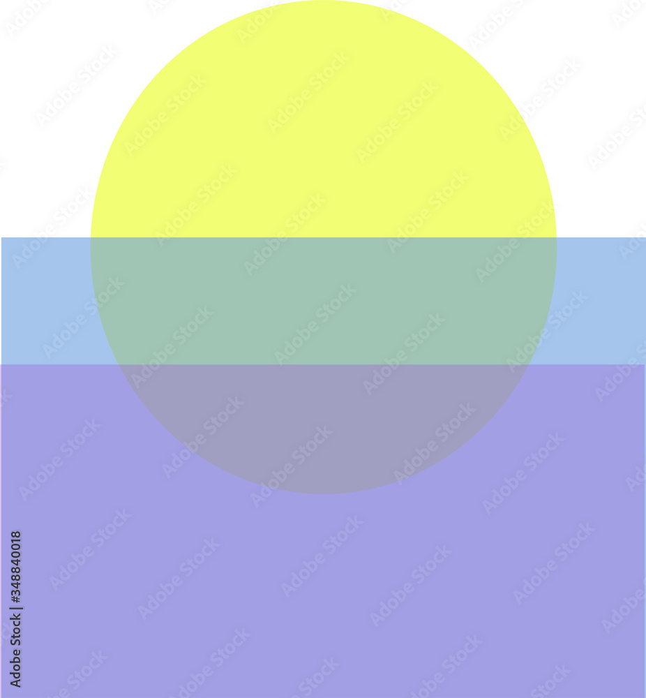 Obraz premium Abstract background from circles.