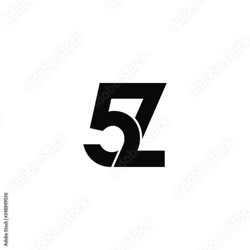 5z letter original monogram logo design