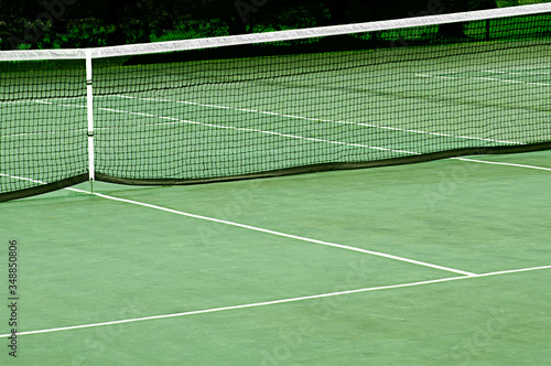 Tennis Court With Net © Judy Fleming
