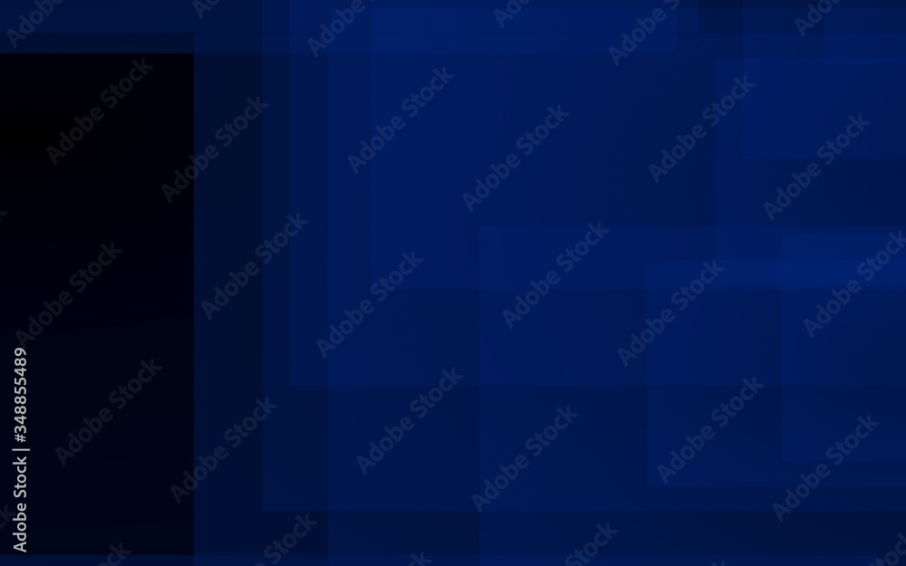 Fototapeta premium Dark blue background. Blue backdrop with transparent suares