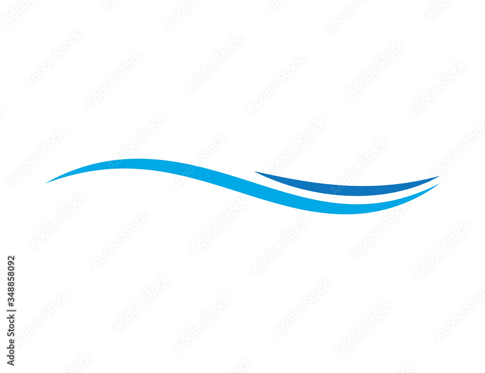 Abstract Swoosh Logo Design Template Abstract Swoosh Logo Design Template