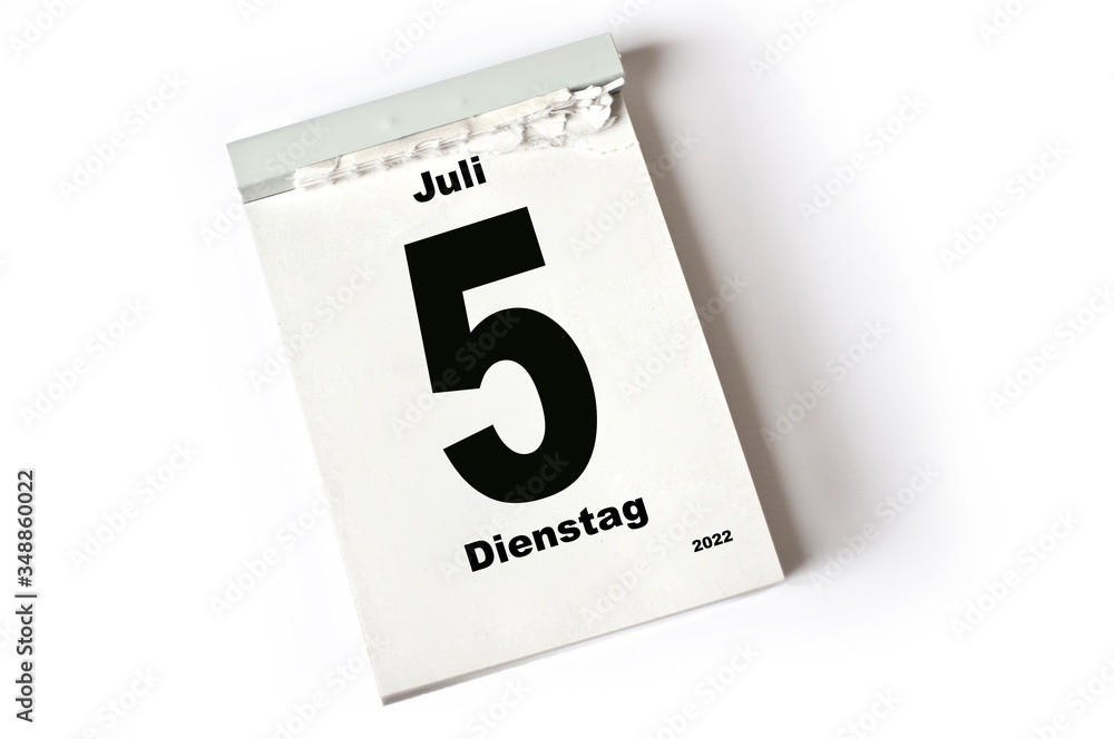 5. Juli 2022 5. Juli 2022