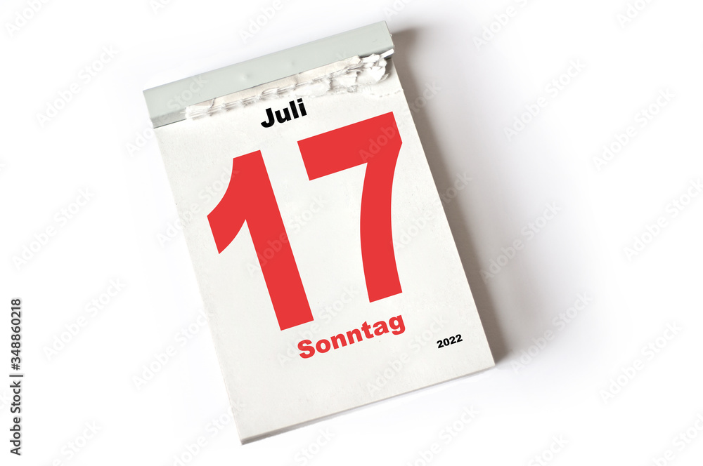 17. Juli 2022 17. Juli 2022