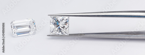 Obraz na płótnie Diamond Shapes Compared