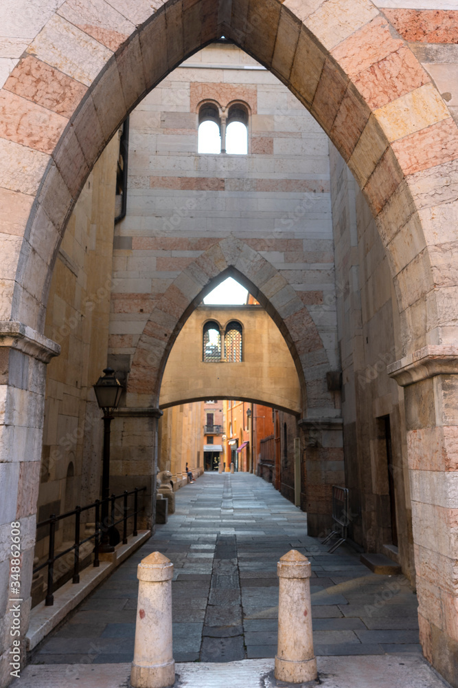 Obraz premium Historic center of Modena, Emilia-Romagna, Italy
