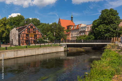Old town and Brda river in Bydgoszcz, Poland © Artur Bociarski