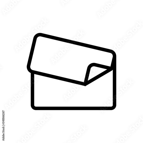 shoe shine tool icon vector. shoe shine tool sign. isolated contour symbol illustration