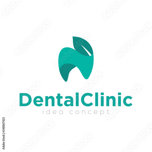 Dental Concept Logo Design Template