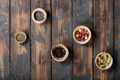 Black tea in a ceramic cup