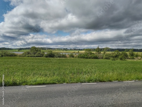 road in the field