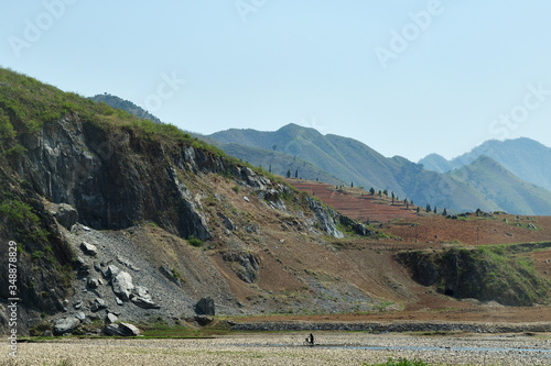 North Korea countryside landscape