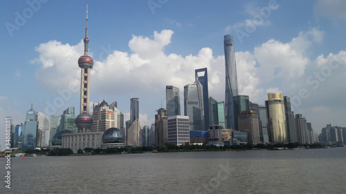 Skyline von Shanghai - China