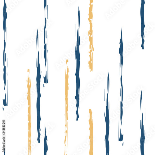 Beige Retro Stripe Vector Seamless Pattern. Color 