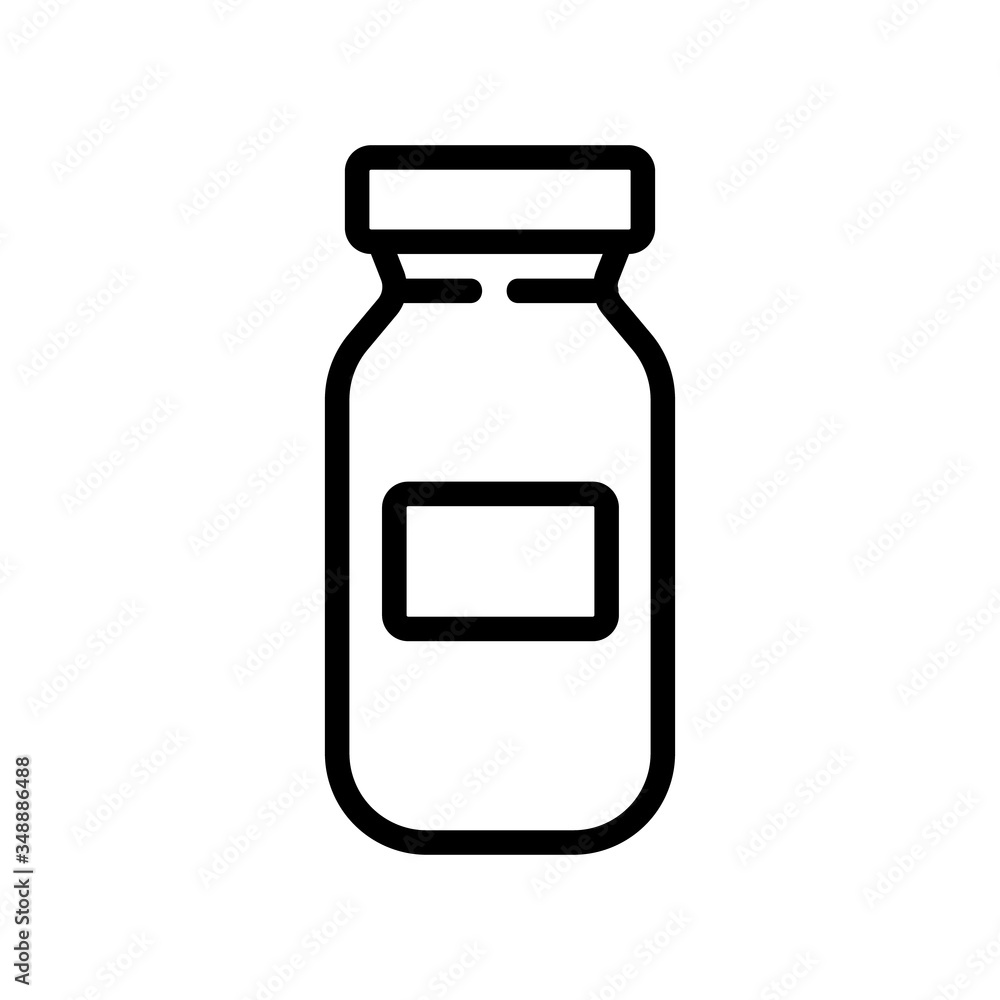 canning bank icon vector. canning bank sign. isolated contour symbol illustration canning bank icon vector. canning bank sign. isolated contour symbol illustration
