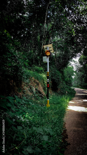 Obraz na plátně water level crossing