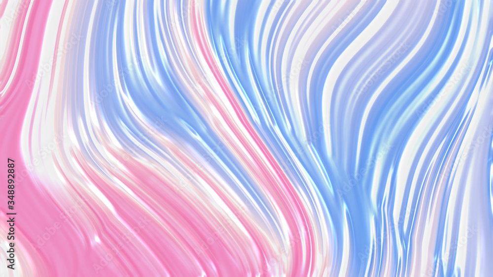 Obraz premium Abstract white purple and pink gradient geometric texture background. Curved lines and shape w