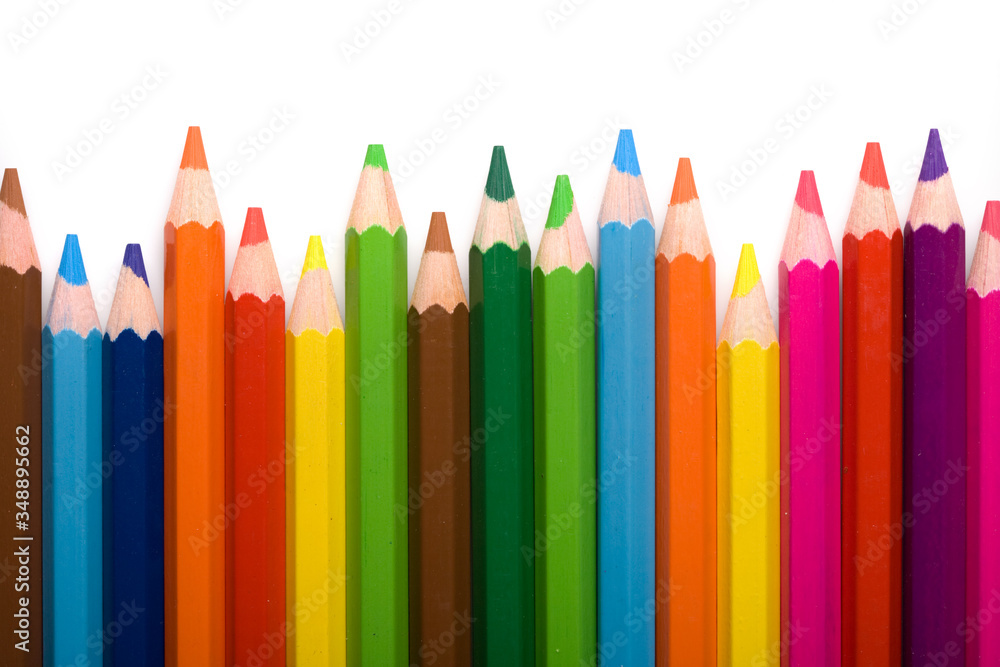 Fototapeta premium Colored pencils