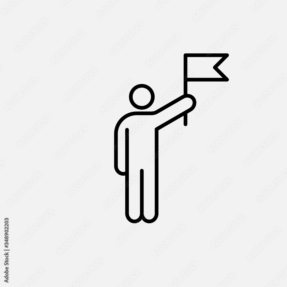 Winner outline icon. Success symbol. UI. Web. Logo. Sign. Flat design. App. Stock vector. Winner outline icon. Success symbol. UI. Web. Logo. Sign. Flat design. App. Stock vector.