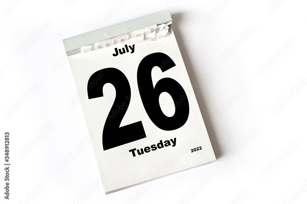 26. July 2022 26. July 2022