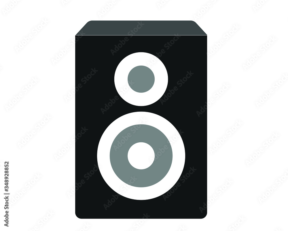 Sound box icon vector illustration Sound box icon vector illustration