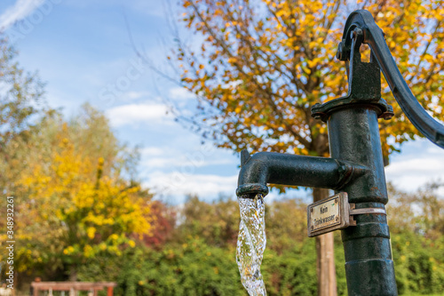 Wasserpumpe manuell in Deutschland photo