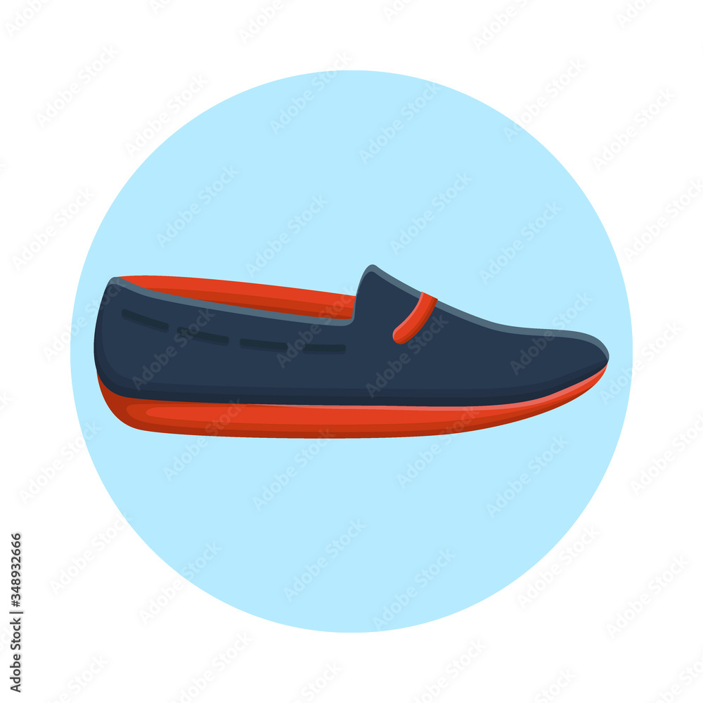 Simple Footwear Casual Fashion. Flat Icon Vector Design
Simple Footwear Casual Fashion. Flat Icon Vector Design