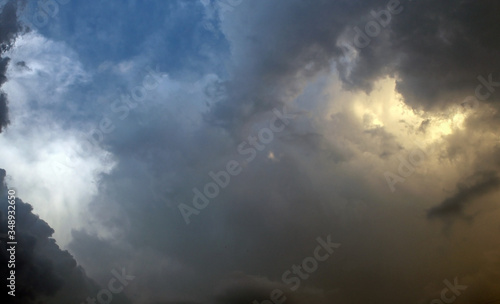Clouds before rain