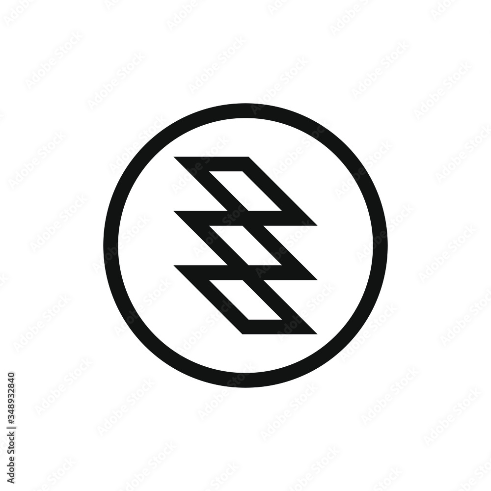 logo initial e abstract circle vector template, eps10 logo initial e abstract circle vector template, eps10
