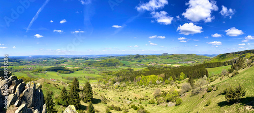 Schilderij op canvas Rhön-Panorama