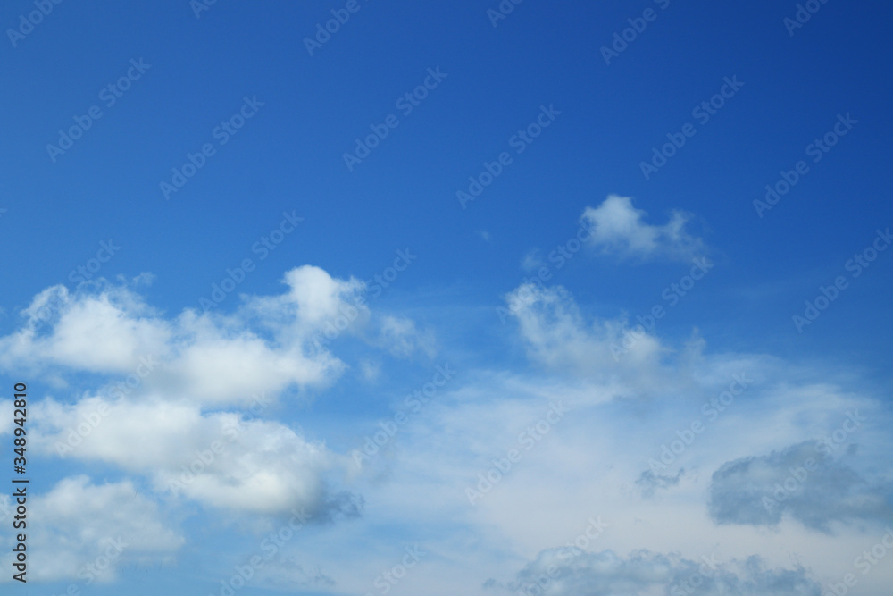 Beautiful Clouds with blue sky background
