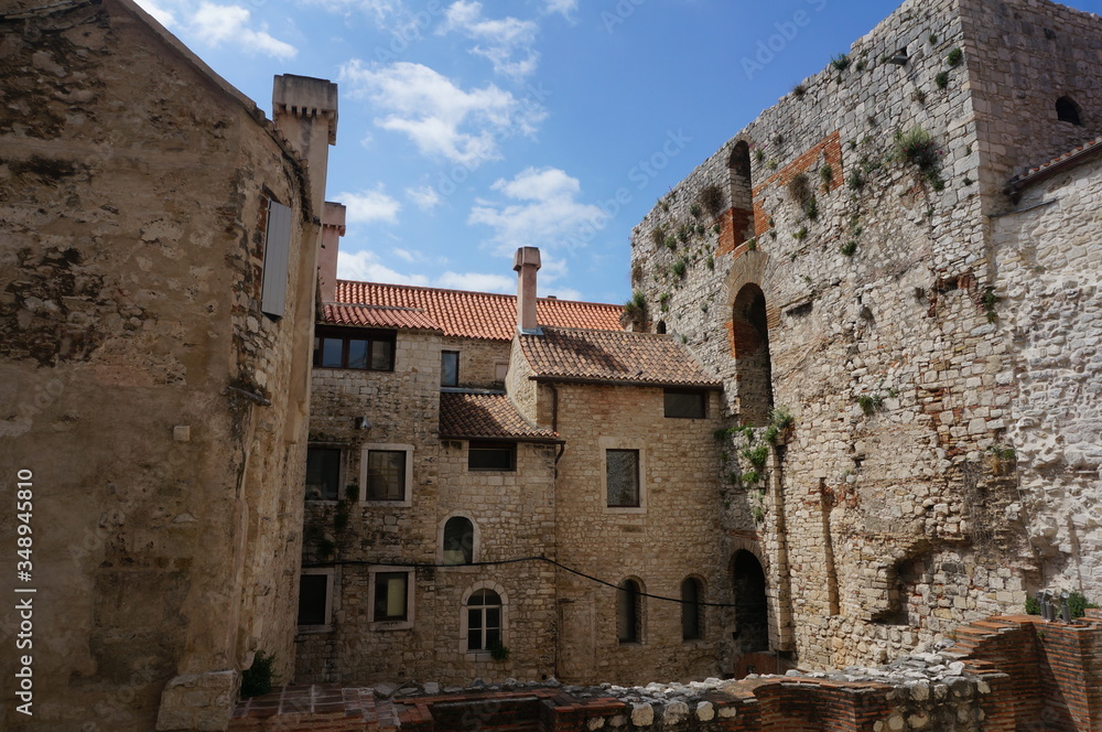 diocletian's palace in split Croatia europe