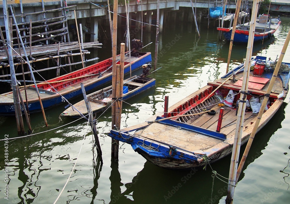 Fisherman’ boat in Thailand