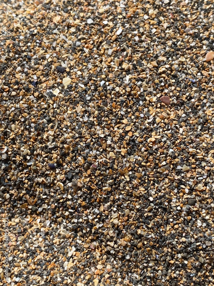 Sand texture, beach sand. North coast of Cornwall, UK Sand texture, beach sand. North coast of Cornwall, UK