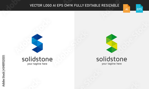creative s letter logo design template 2020