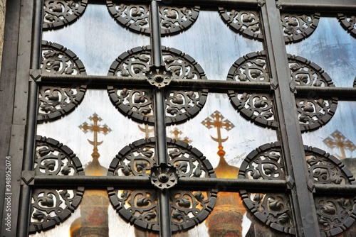 Moscow Kremlin architecture. Color photo.