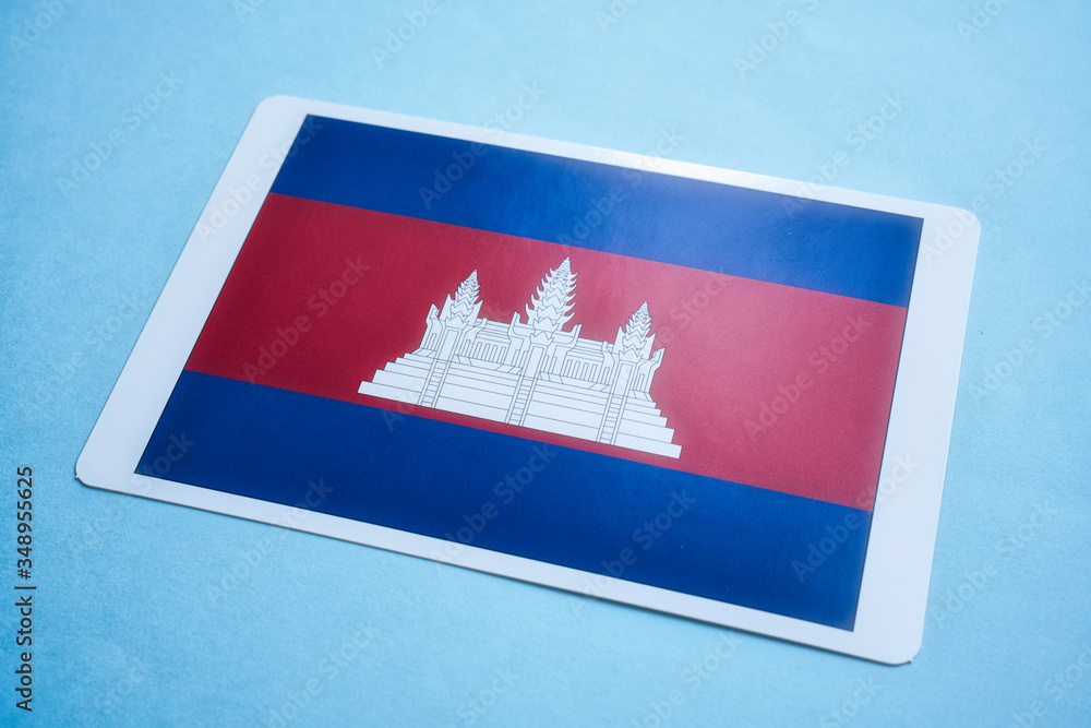 カンボジア国旗 Stock Photo Adobe Stock