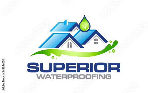 Waterproof logo design