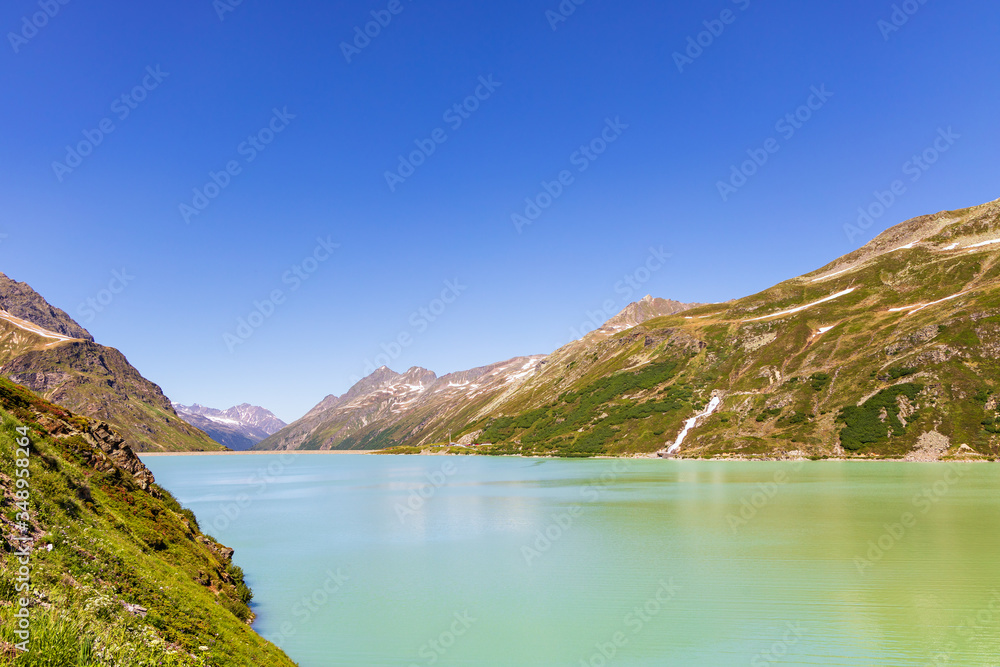 Alpine water reservoirs - Silvretta Speicherseen