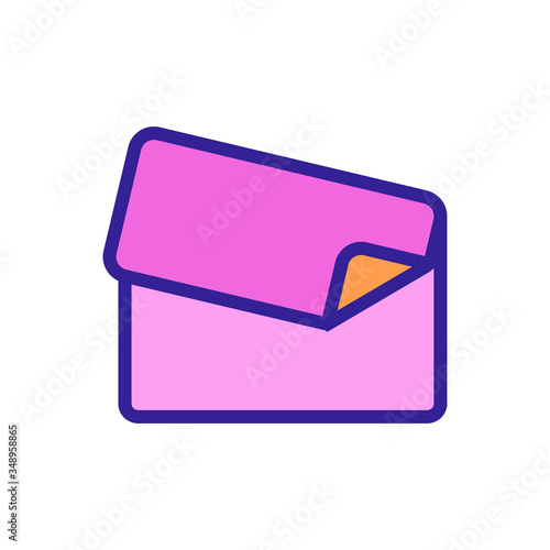 shoe shine tool icon vector. shoe shine tool sign. color symbol illustration