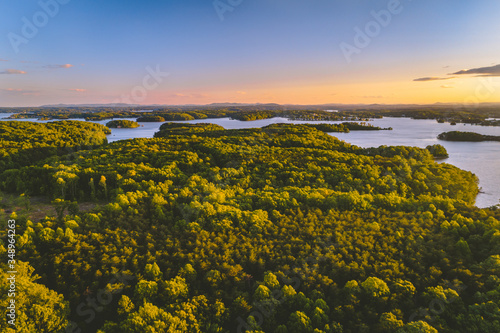 Sunrise Over Smith Mountain Lake