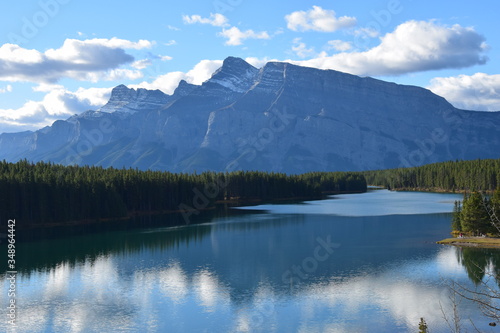 Views of Canada - national park Banff and Lake Louise.